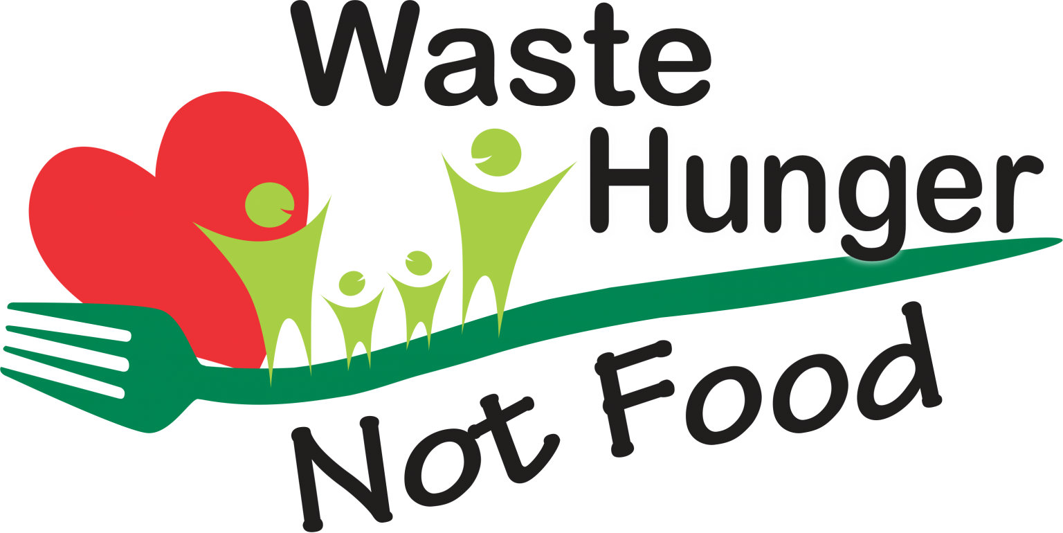 Waste Hunger Not Food Logo